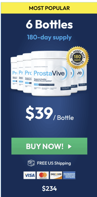 Prostavive 6 bottle